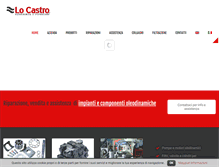Tablet Screenshot of locastrosrl.it